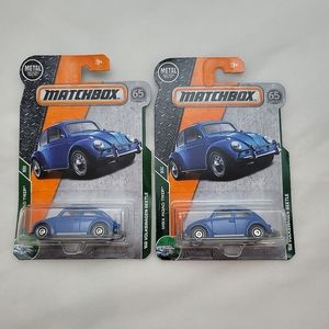 Matchbox 65th Anniversary '62 Volkswagen Beetle MBX ROAD TRIP
